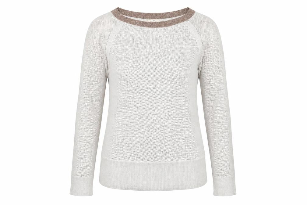 River Island Women's Beige Pullover Jumper Size 8