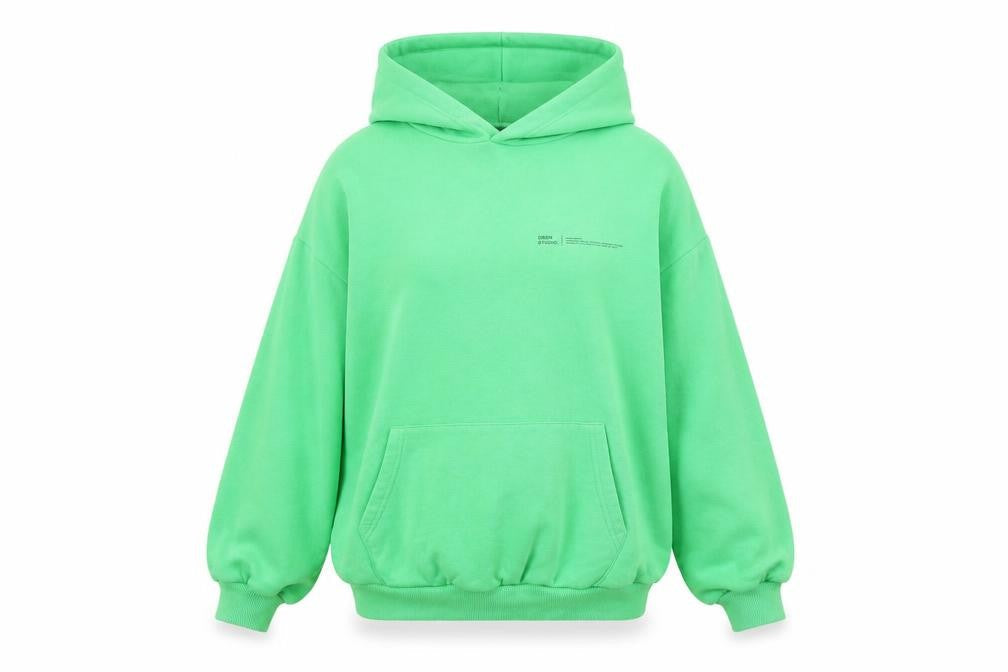 Boohoo Women's Green Pullover Hoodie, Size S