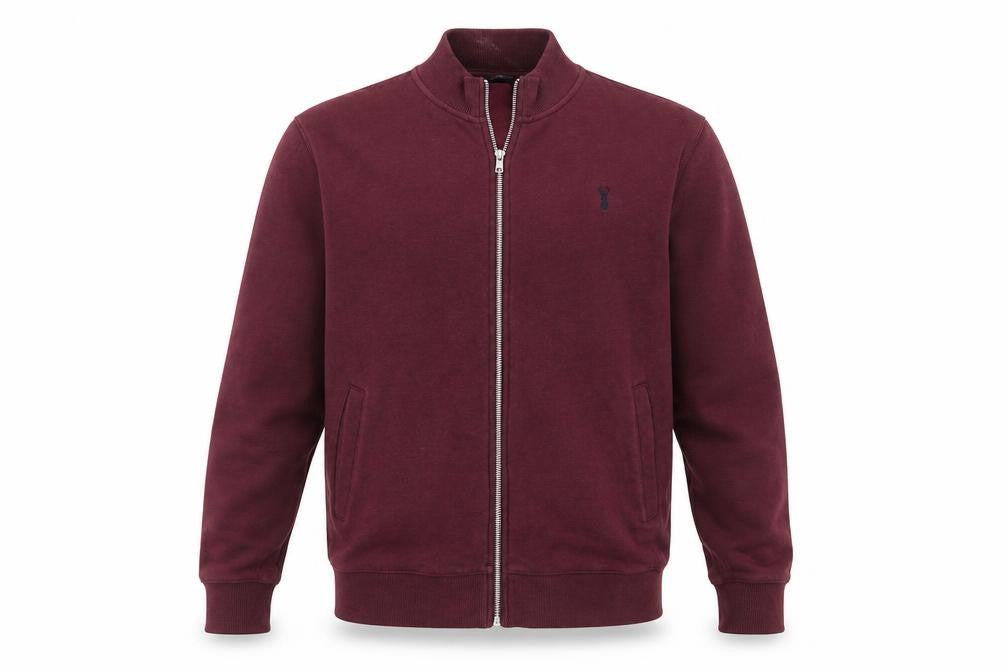 Next Men's Red Stand-Up Collar Basic Jacket M