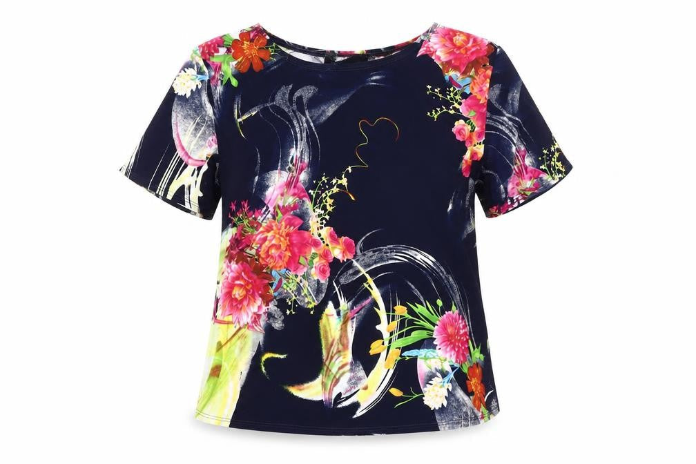 Saloos Women's Multicoloured Floral Blouse Size 14