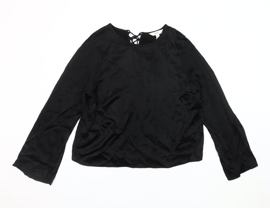 Marks and Spencer Black Women's Blouse UK Size 16