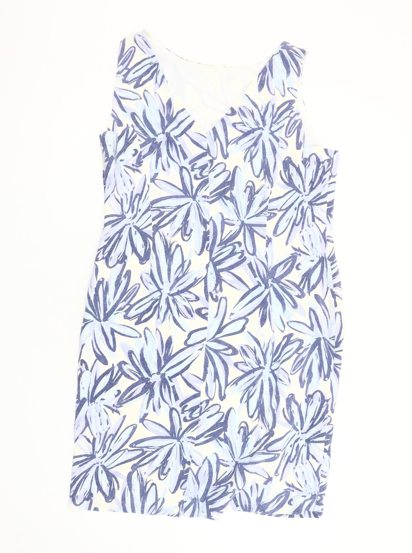August Silk Women's Multicoloured Floral Dress Size 8 Sheath
