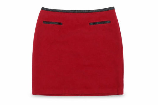 Marks & Spencer Women's Red Pencil Skirt Size 12