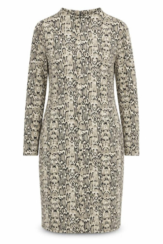 Marks & Spencer Women Beige Animal Print Dress