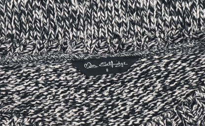 Close-up detail of Miss Selfridge Women's Multicoloured Star jumper, size 8
