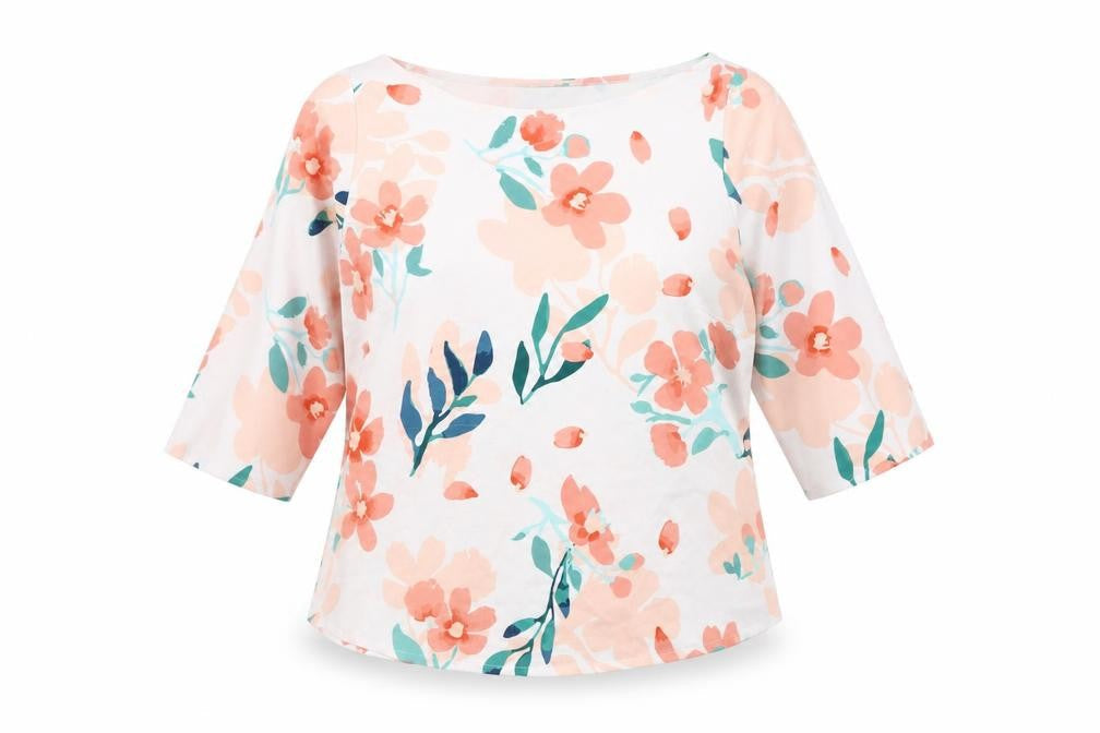 FableStreet Women's Floral Tunic Blouse XL