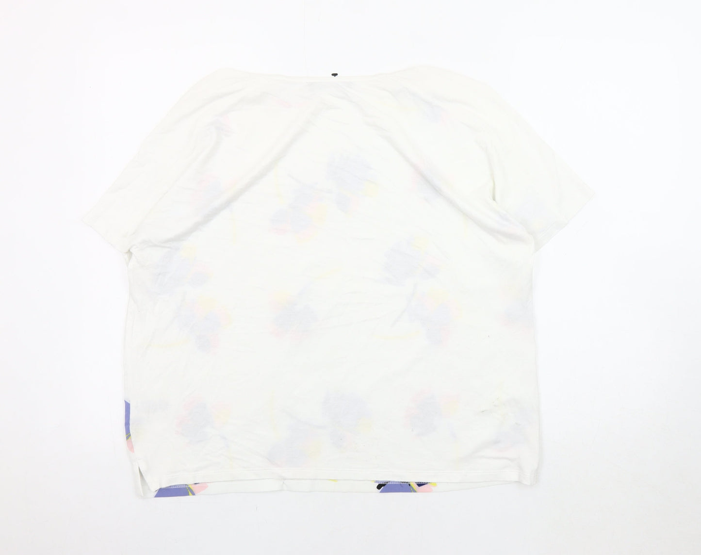 Marks and Spencer Floral T-Shirt, Women, Size 14, Jersey