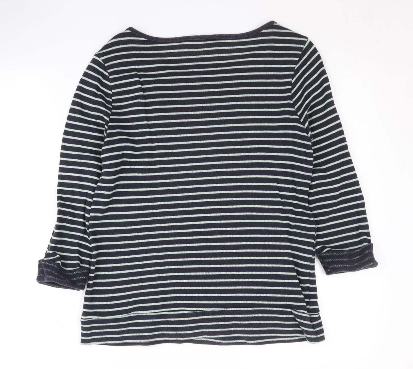 Laura Ashley Women's Striped Pullover Jumper Size 12