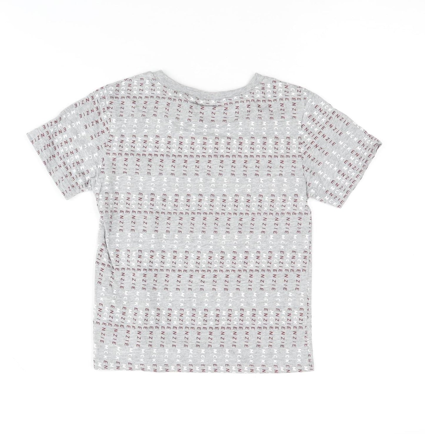 McKenzie Boys Grey Logo T-Shirt Size 4-5 Years