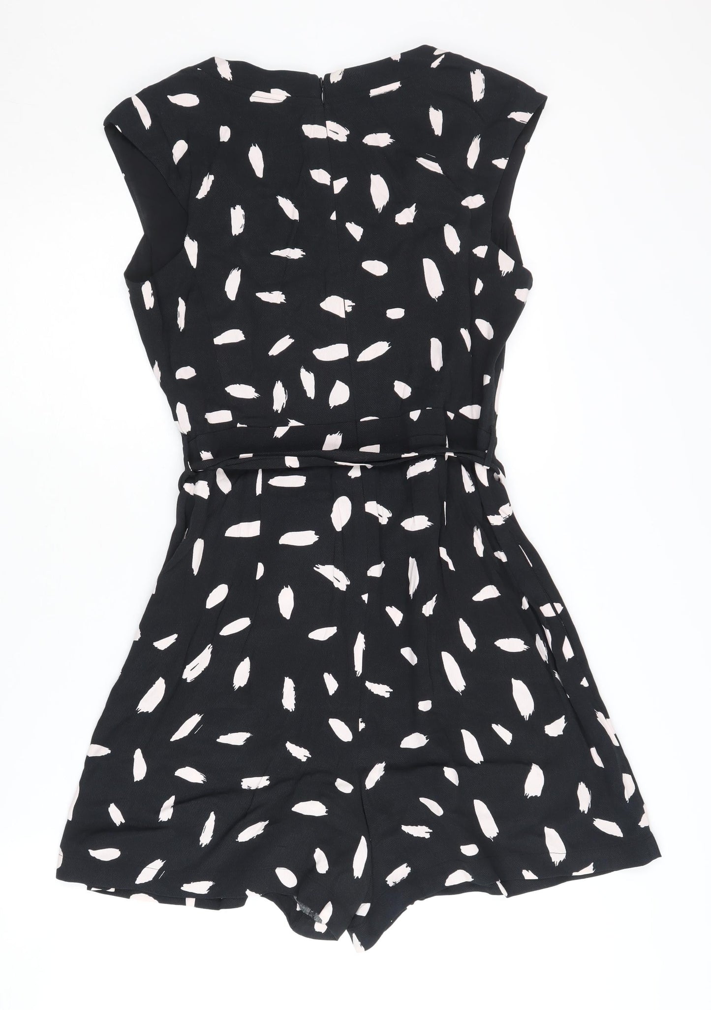 Bravissimo Women's Black Spotted Playsuit Size 10