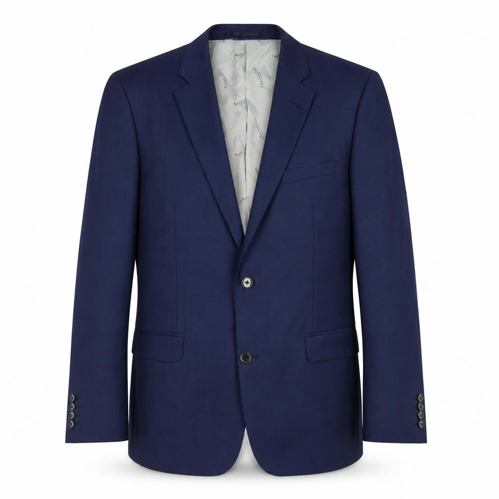 Aquascutum Men's Blue Wool Blazer 40R