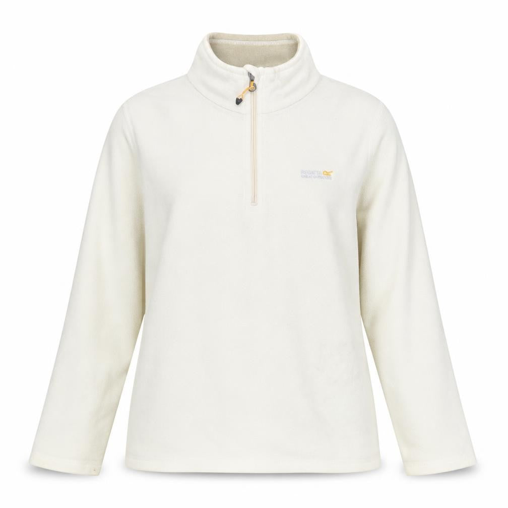 Regatta Women's Ivory Fleece Zip Sweatshirt UK 14