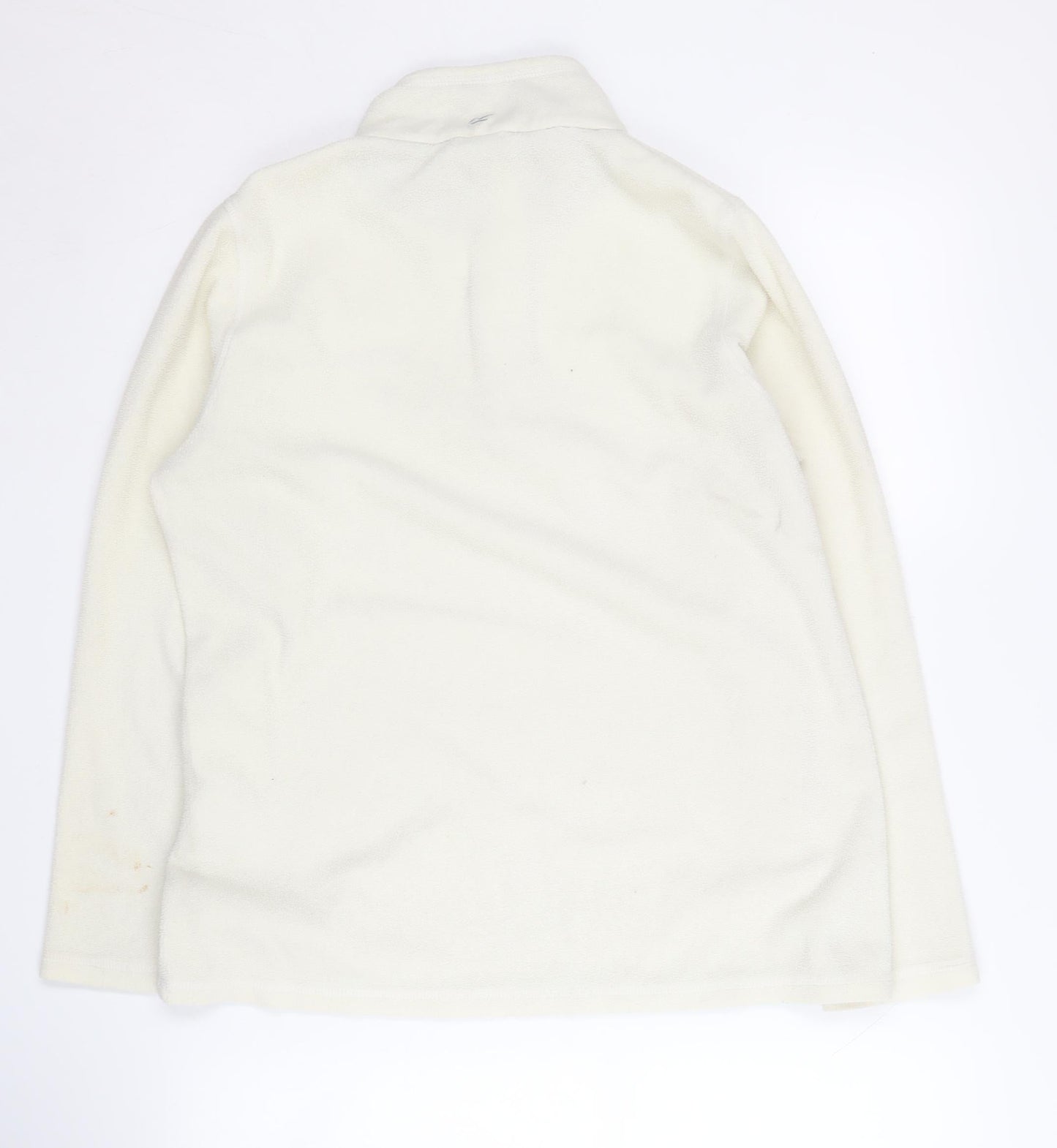 Regatta Women's Ivory Fleece Zip Sweatshirt UK 14