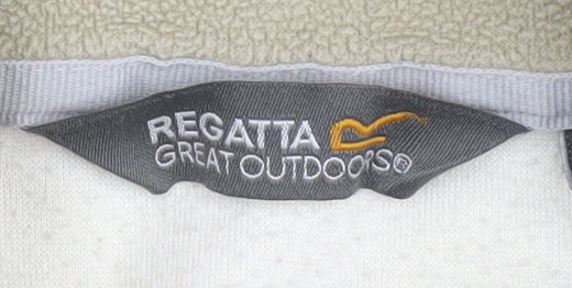 Regatta Women's Ivory Fleece Zip Sweatshirt UK 14