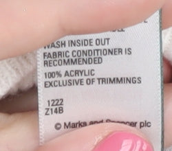 Marks & Spencer Women’s White Pullover Jumper Size 6
