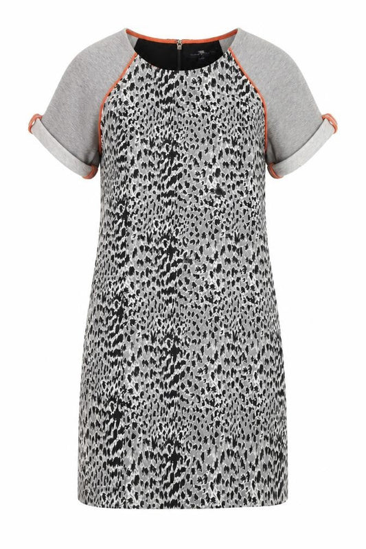 French Connection Women's Animal Print Shift Dress