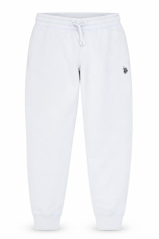 U.S. Polo Assn. Boys Sky Blue Jogger Trousers, Soft Fleece