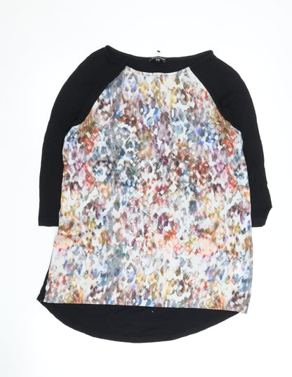 Warehouse Women's Multicoloured Tunic Blouse Size 10
