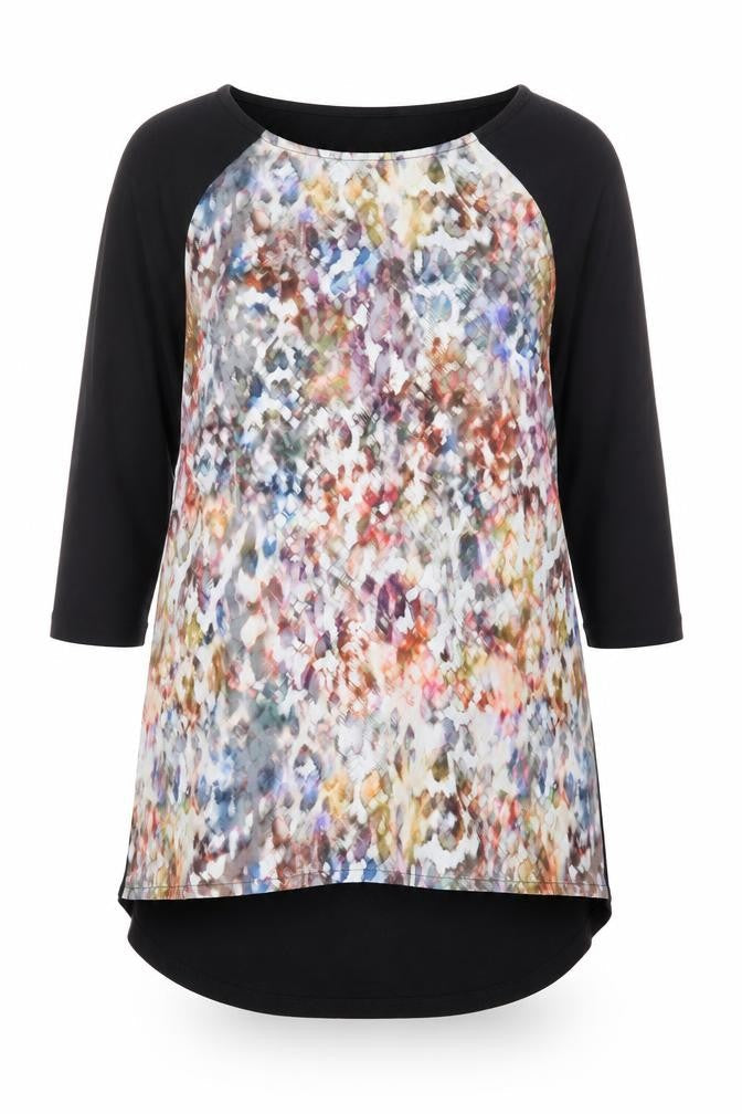 Warehouse Women's Multicoloured Tunic Blouse Size 10