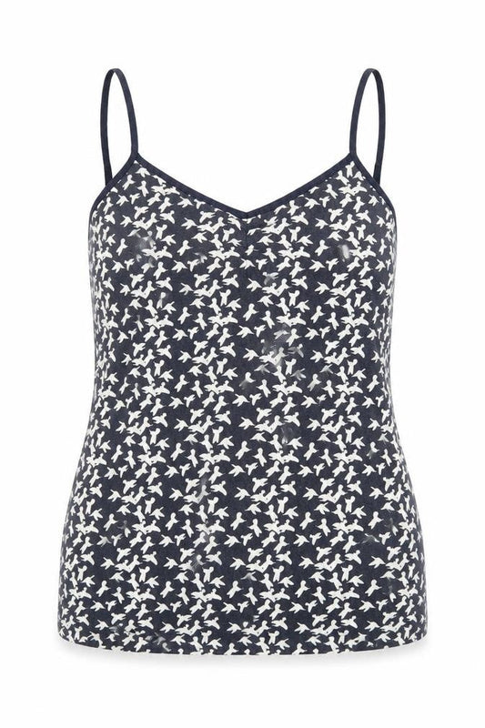 Laura Ashley Women's Black Camisole Animal Print Size 12