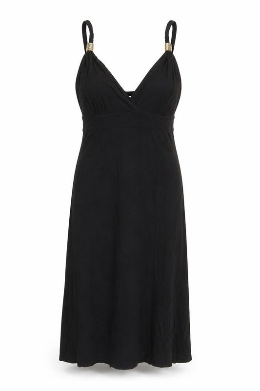 Debenhams Women's Black Slip Dress Size 10