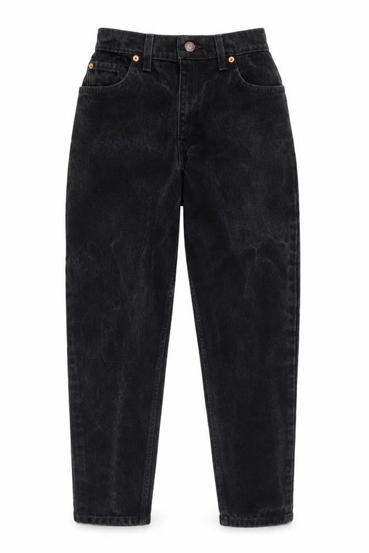 Levi's Women's Black Tapered Relaxed Jeans Size 6