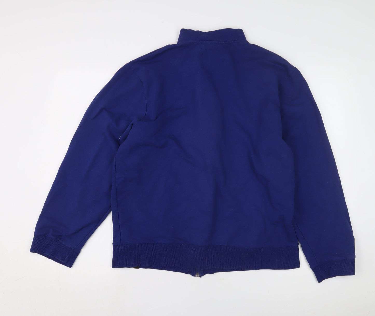 BAM Men’s Blue 2XL Basic Jacket, Casual Full Zip