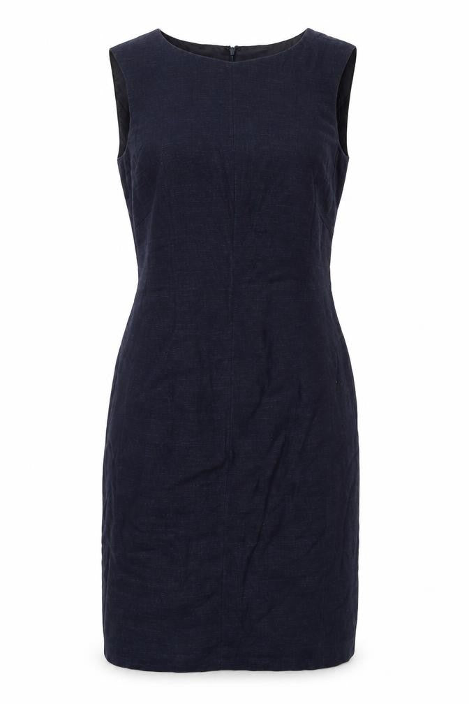 Hobbs Women's Blue Sheath Dress Size 12