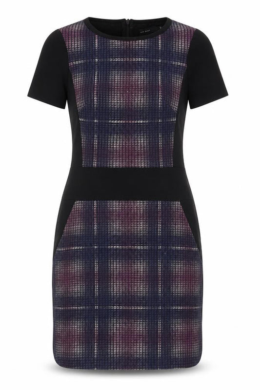 Karen Millen Women's Multicoloured Shift Dress, Size 8