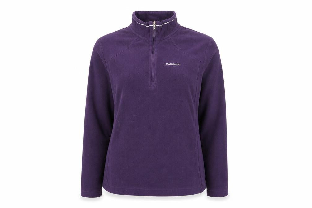 Craghoppers Women's Purple Fleece Sweatshirt, Size 10, Casual