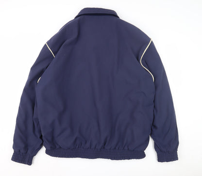 Oakmont Men's XL Blue Reversible Jacket - Classic Style