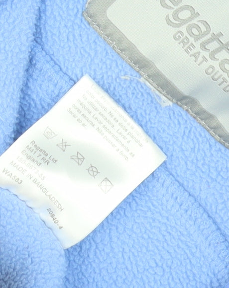 Regatta Women's Blue Fleece Jacket, Size M, Autumn Winter