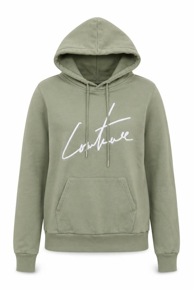 Couture Women's Green Pullover Hoodie - XS