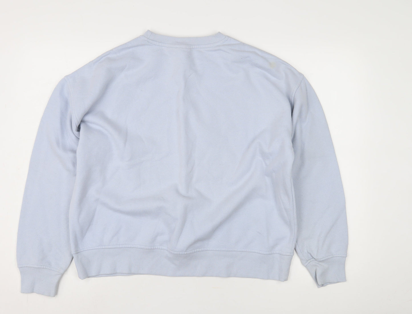 Disney Women's Blue Stitch Sweatshirt, Size 12, Pullover