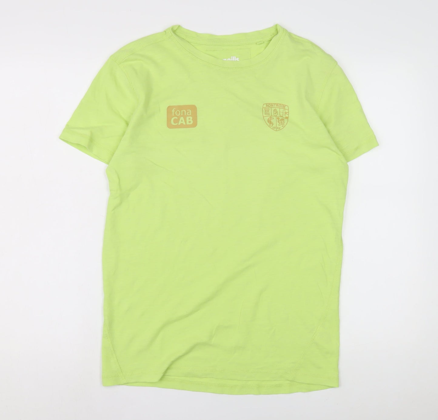 O'Neills Men's Green Crew Neck T-Shirt, Size Small