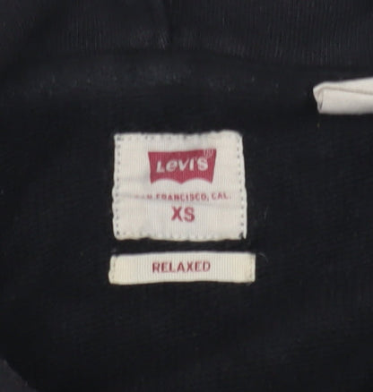 Levi's Womens Black XS Pullover Hoodie