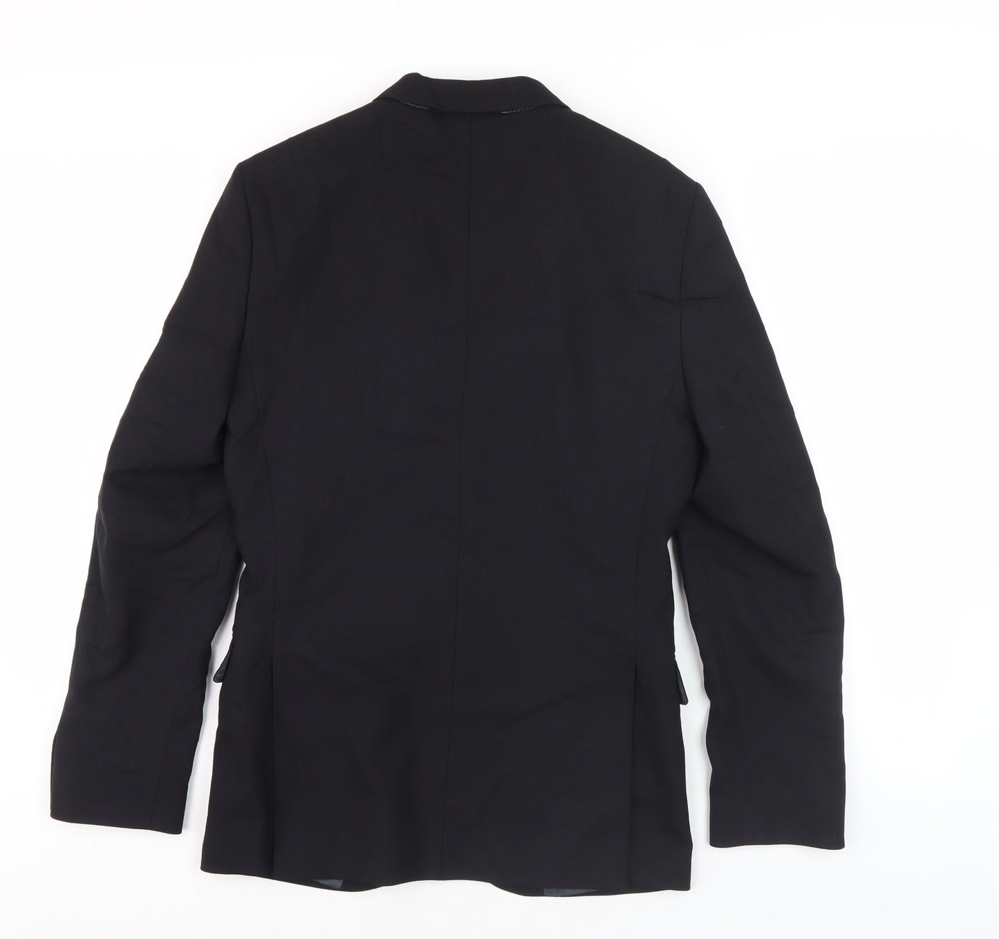 Marks and Spencer Black Blazer, Mens M, Lined Formal Jacket