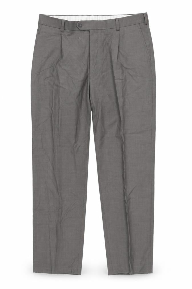 Marks & Spencer Men's Beige Wool Trousers Size L