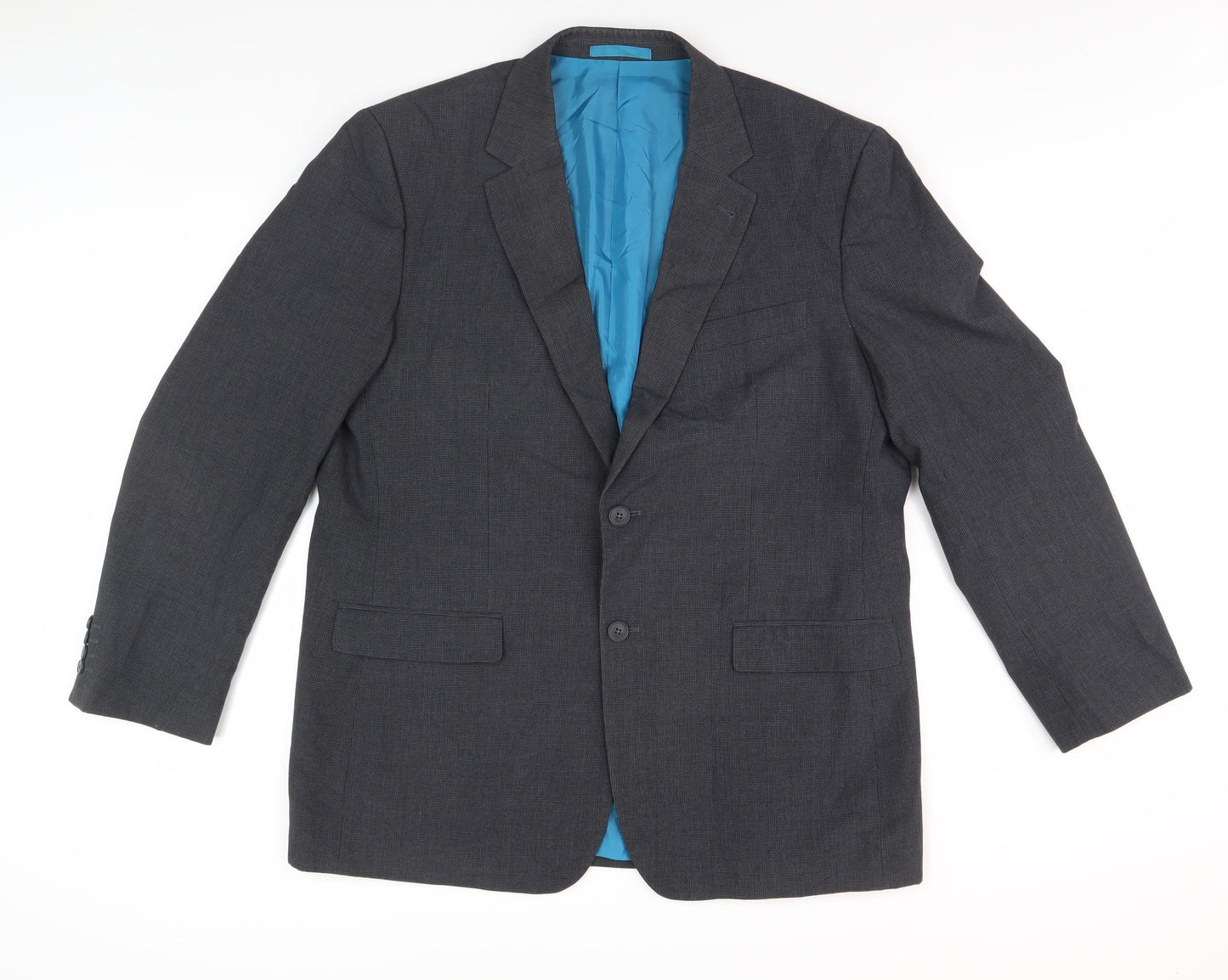 Greenwoods Mansize Black Blazer for Men, 2XL