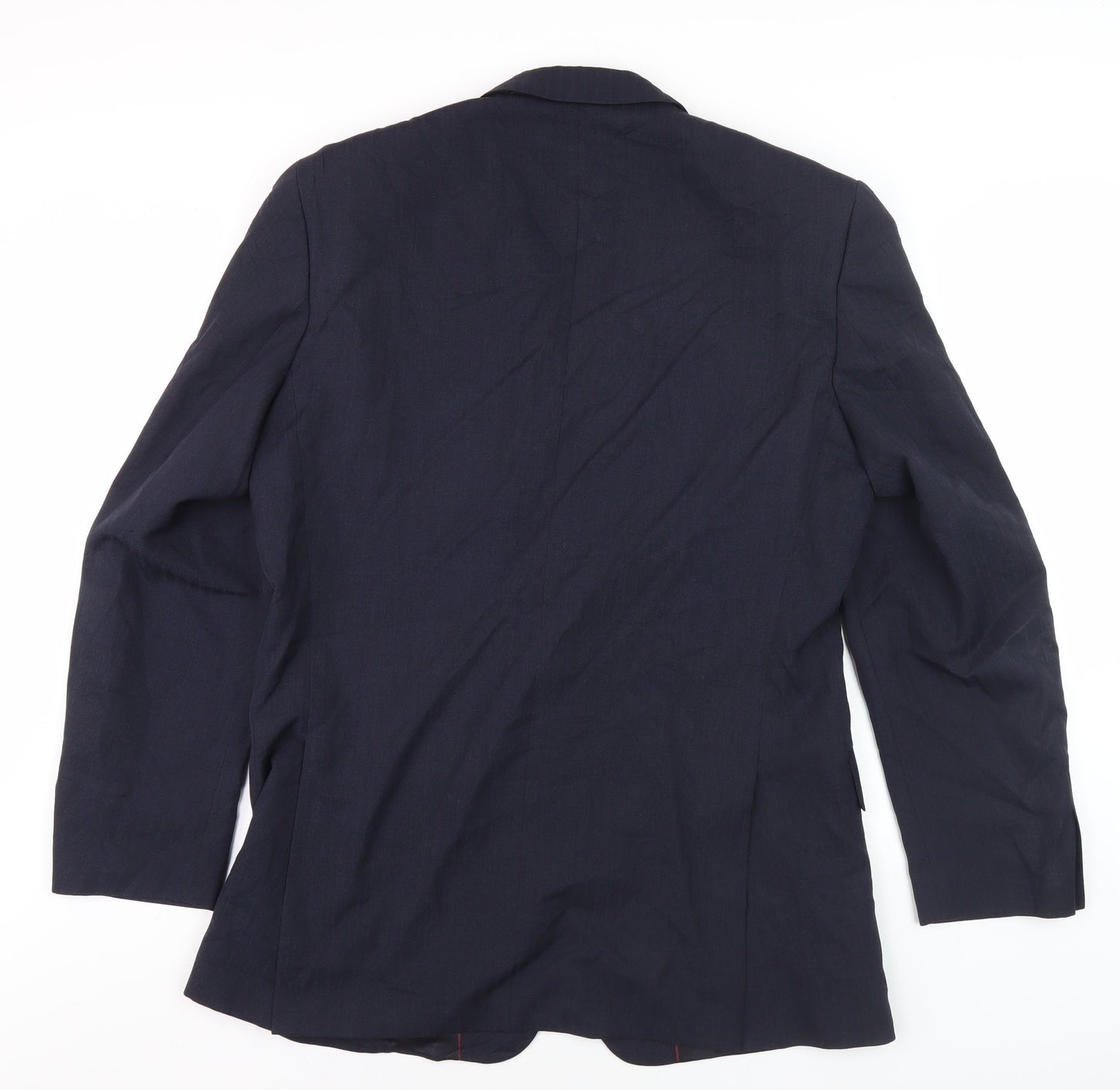 Daniel Drescott Men's Blue Blazer, Size 40 in, Formal Wear