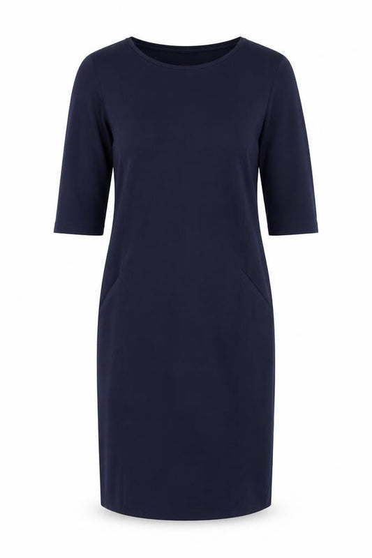 Jaeger Women Blue Sheath Dress XS