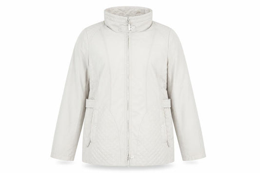 Gerry Weber Women Beige Quilted Jacket Size 18