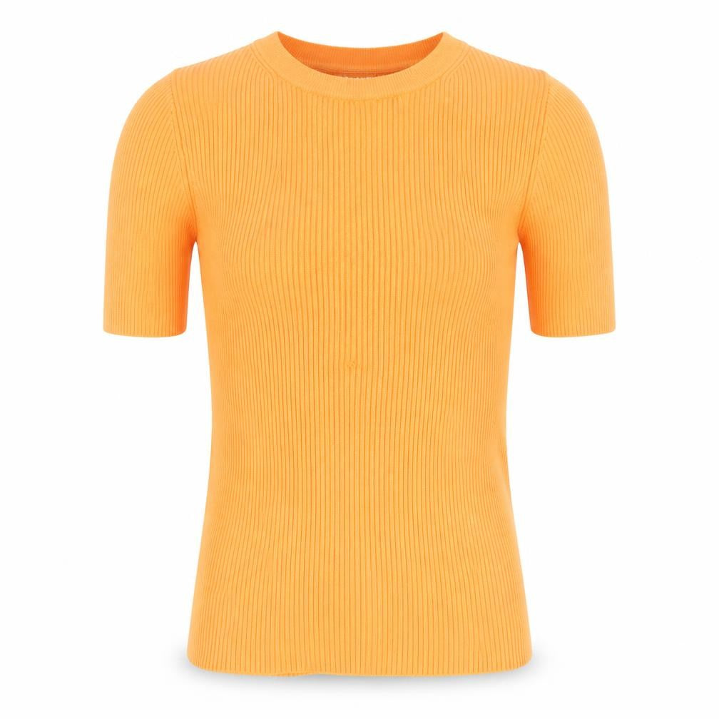 Marks & Spencer Women's XS Orange Jersey Top