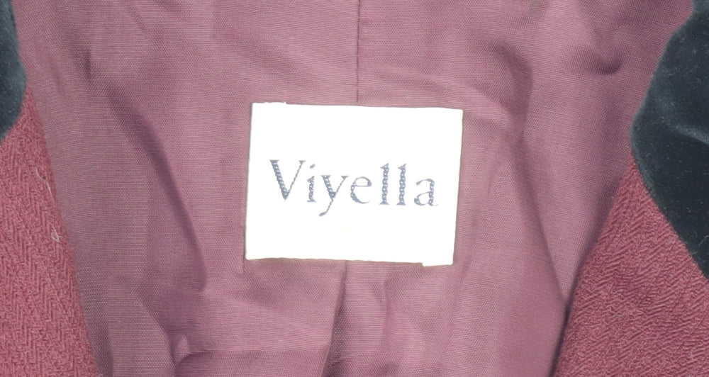Viyella Women's Red Blazer UK 16 Business Jacket