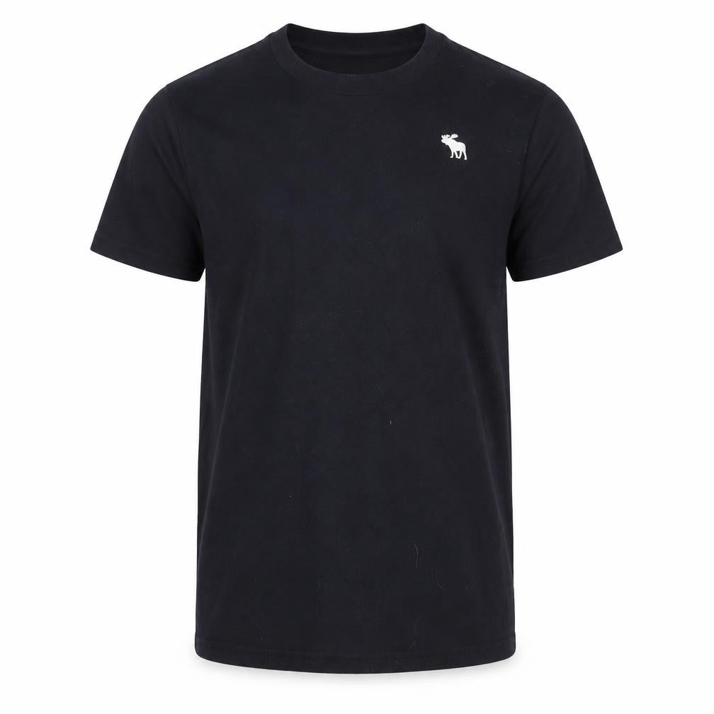 Abercrombie & Fitch Kids Black Boys T-Shirt, Size 13, Regular Fit