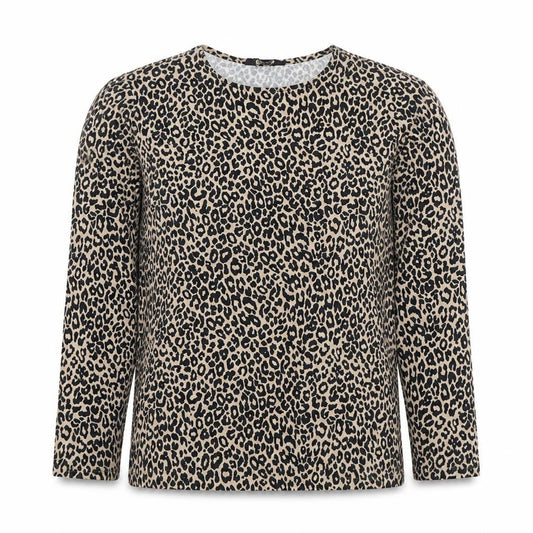 Marks and Spencer Women's Black Leopard T-Shirt