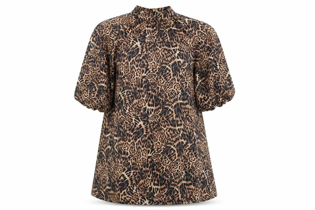 Marks & Spencer Women Brown Animal Print Dress Size 8