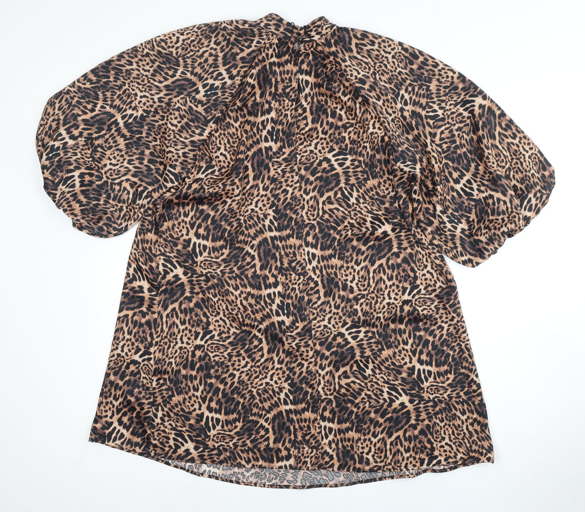 Marks & Spencer Women Brown Animal Print Dress Size 8