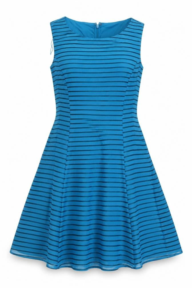 Adrianna Papell Blue Women’s Dress, Size 10, Sleeveless