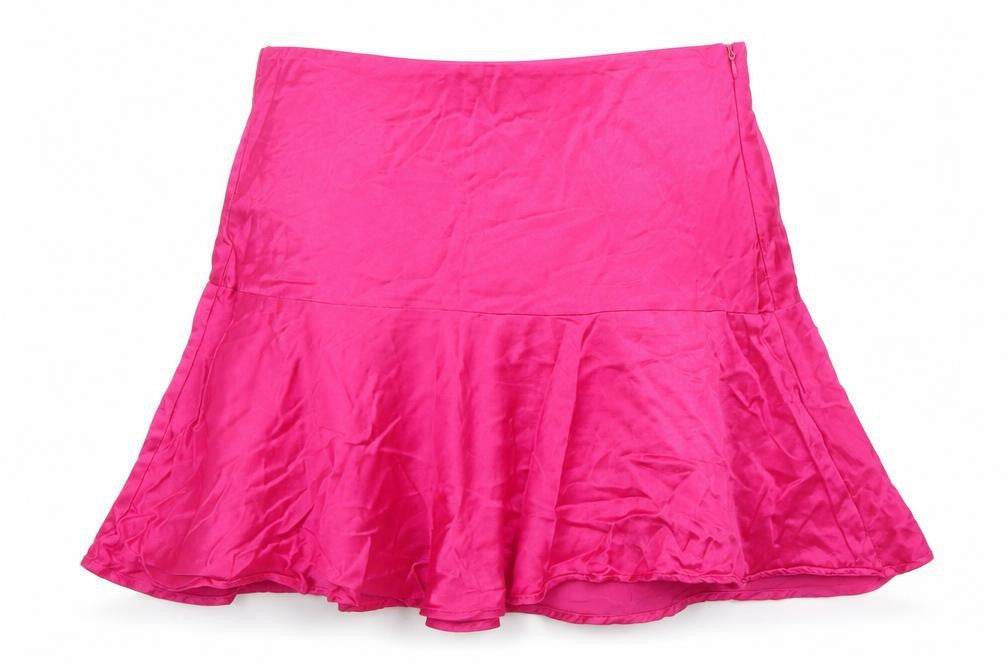 Zara Women's Pink Skater Skirt, S, Short Casual Summer